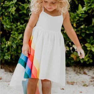 Girl’s High-Low Rainbow Dress size 6